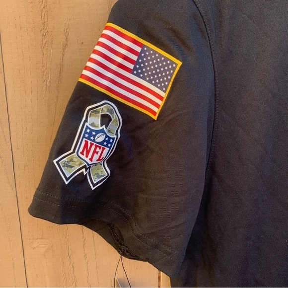 Nike NFL New Orleans Saints SALUTE TO SERVICE Short Sleeve T-shirt Men's MEDIUM - Picture 3 of 6